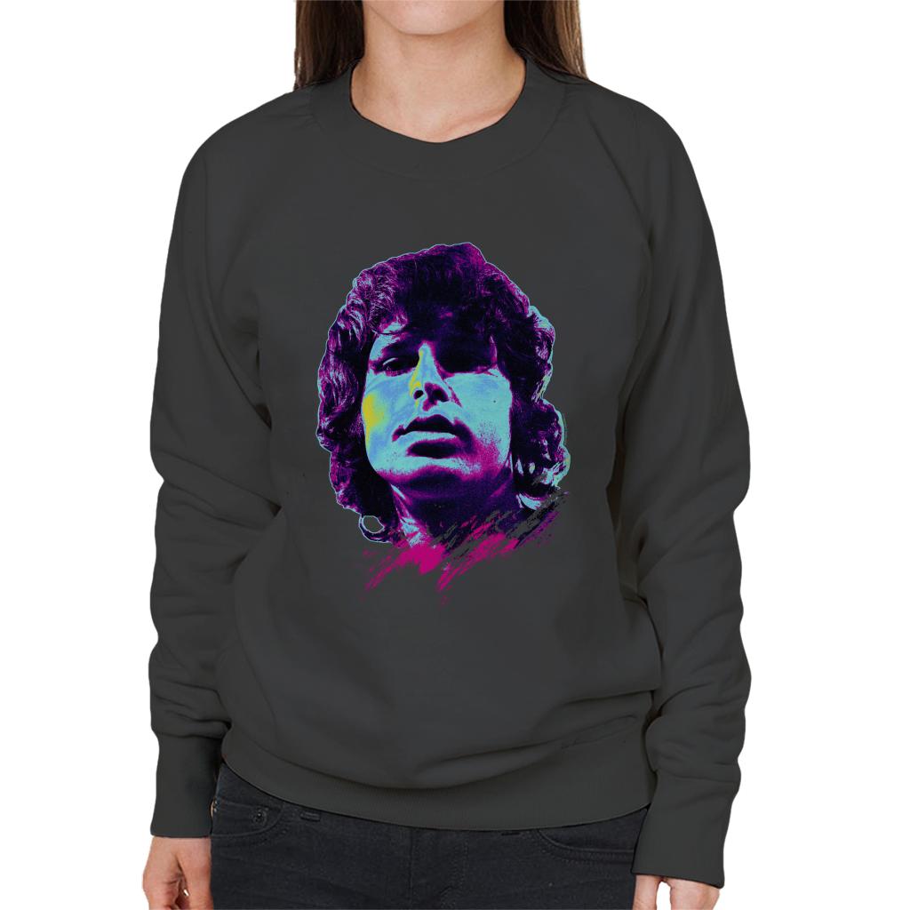 TV Times Jim Morrison Retro Pop Art Stylised Women's Sweatshirt-ALL + EVERY