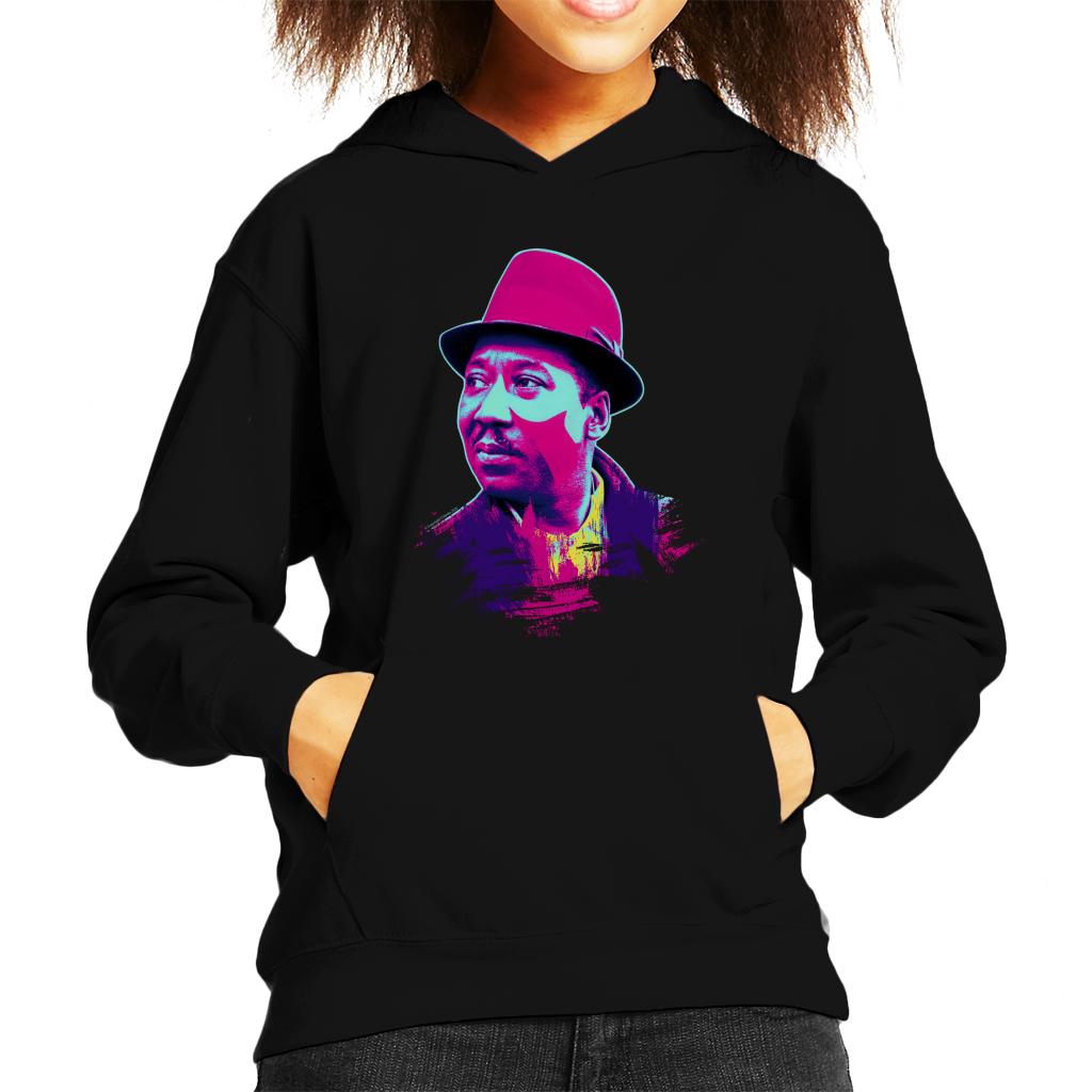 TV Times Muddy Waters Blues And Gospel Train 1964 Pop Art Stylised Kids Hooded Sweatshirt-ALL + EVERY