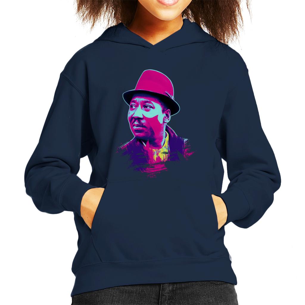 TV Times Muddy Waters Blues And Gospel Train 1964 Pop Art Stylised Kids Hooded Sweatshirt-ALL + EVERY