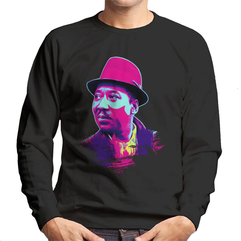 TV Times Muddy Waters Blues And Gospel Train 1964 Pop Art Stylised Men's Sweatshirt-ALL + EVERY