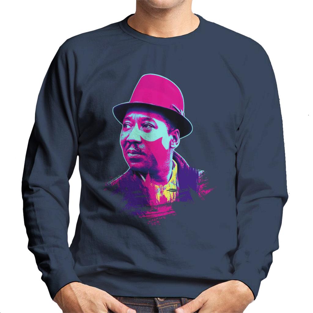 TV Times Muddy Waters Blues And Gospel Train 1964 Pop Art Stylised Men's Sweatshirt-ALL + EVERY