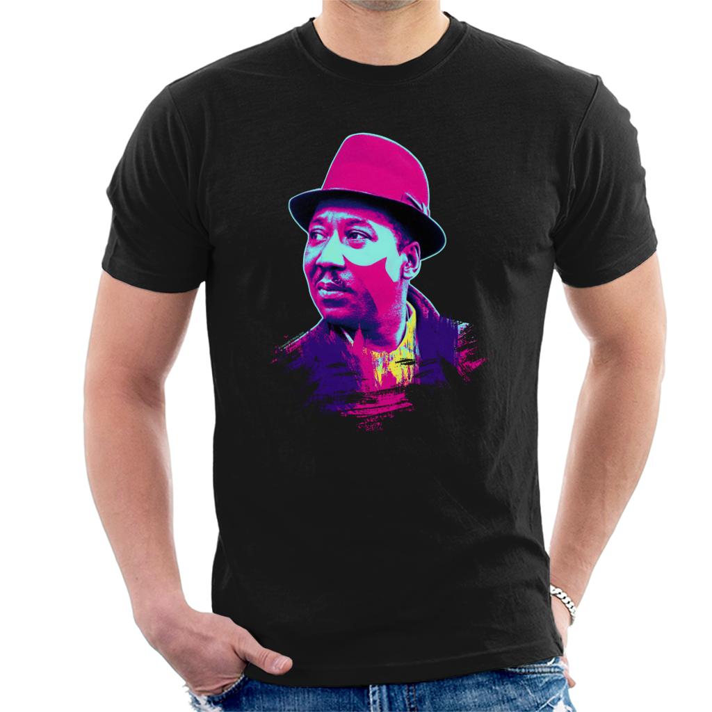 TV Times Muddy Waters Blues And Gospel Train 1964 Pop Art Stylised Men's T-Shirt-ALL + EVERY