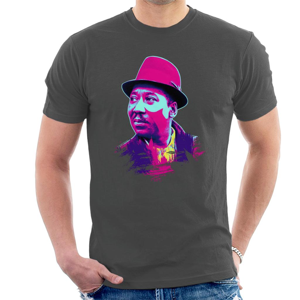 TV Times Muddy Waters Blues And Gospel Train 1964 Pop Art Stylised Men's T-Shirt-ALL + EVERY