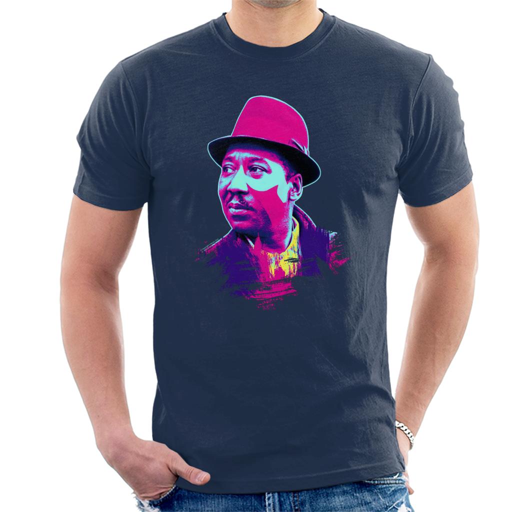 TV Times Muddy Waters Blues And Gospel Train 1964 Pop Art Stylised Men's T-Shirt-ALL + EVERY