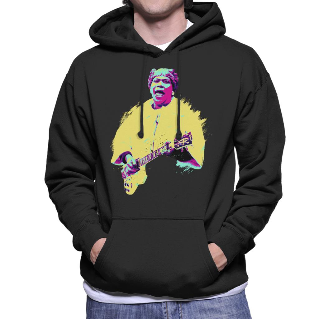 TV Times Sister Rosetta Tharpe Blues Gospel Train Pop Art Stylised Men's Hooded Sweatshirt-ALL + EVERY