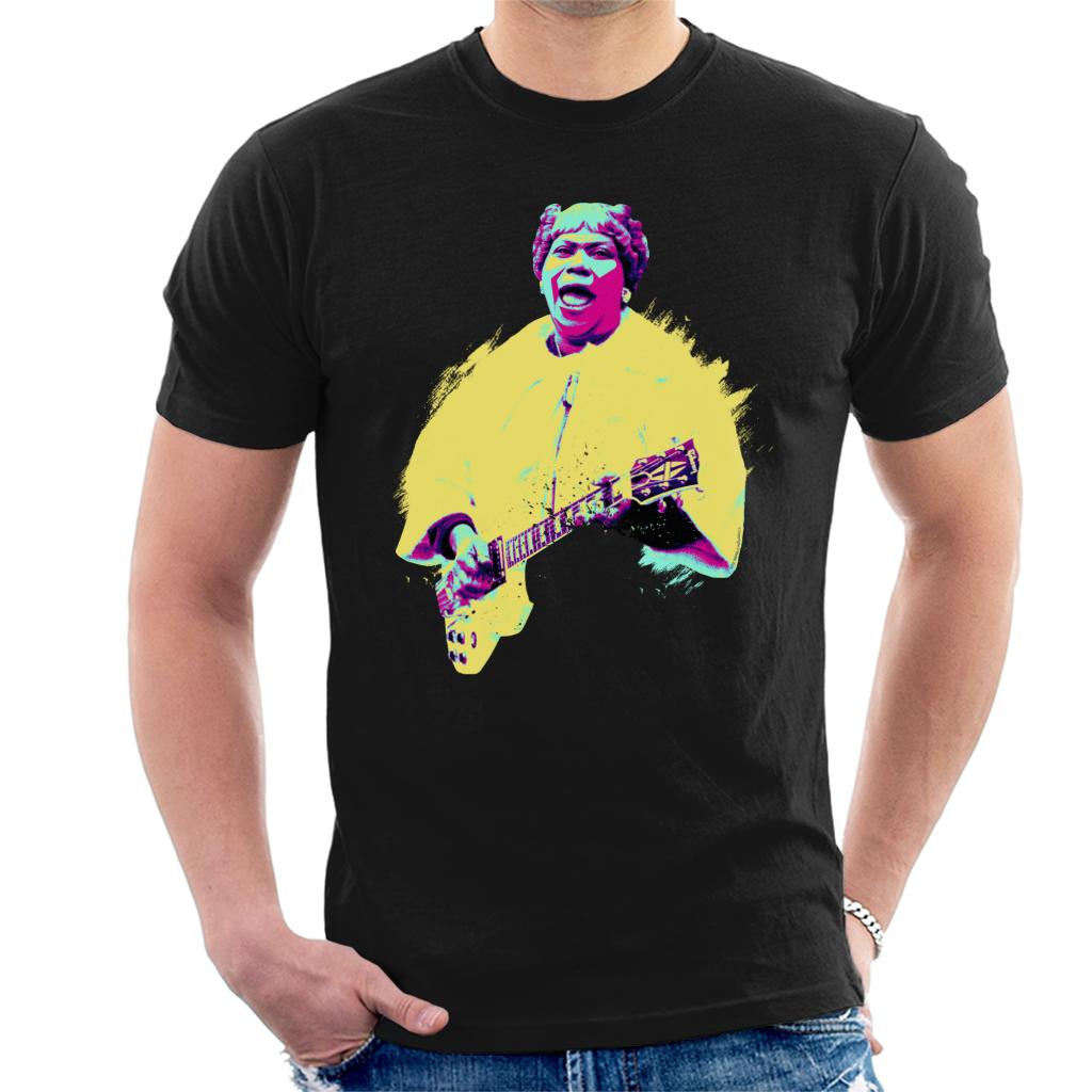 TV Times Sister Rosetta Tharpe Blues Gospel Train Pop Art Stylised Men's T-Shirt