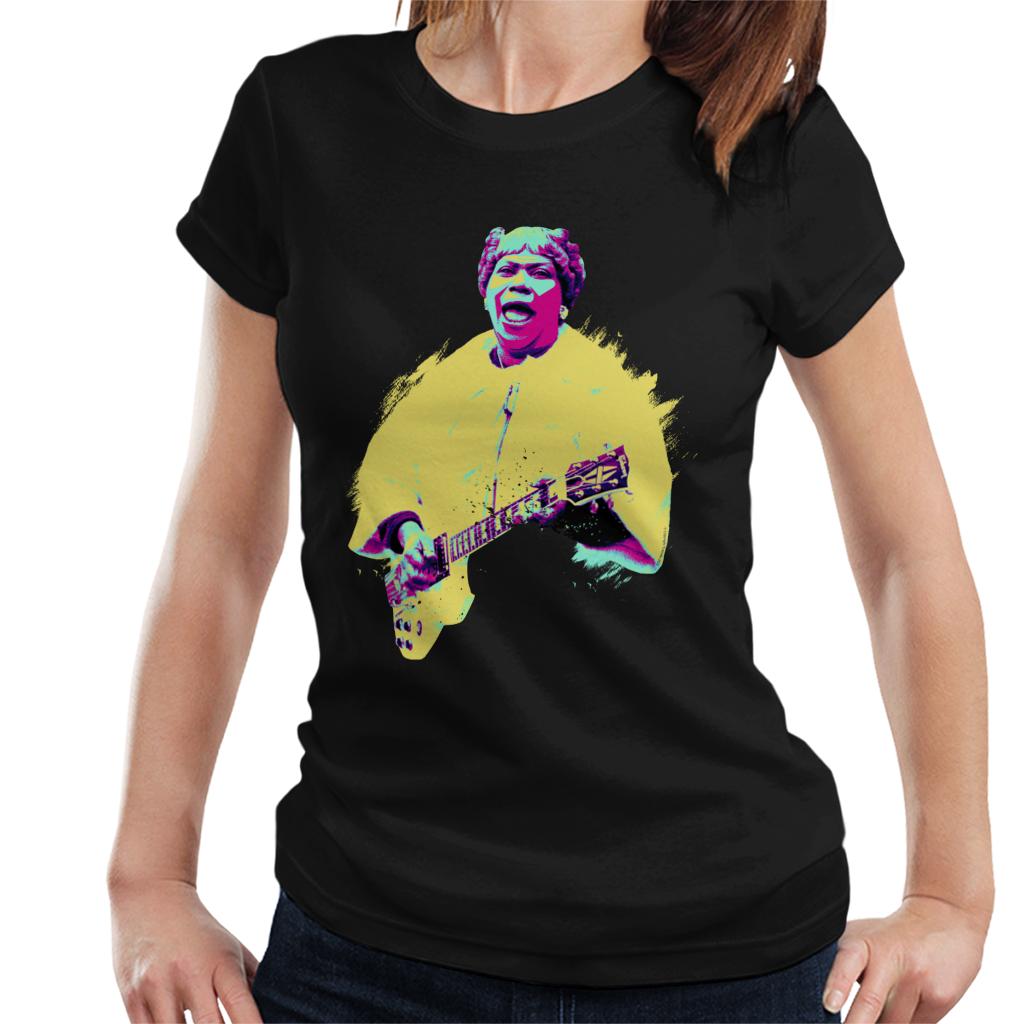 TV Times Sister Rosetta Tharpe Blues Gospel Train Pop Art Stylised Women's T-Shirt