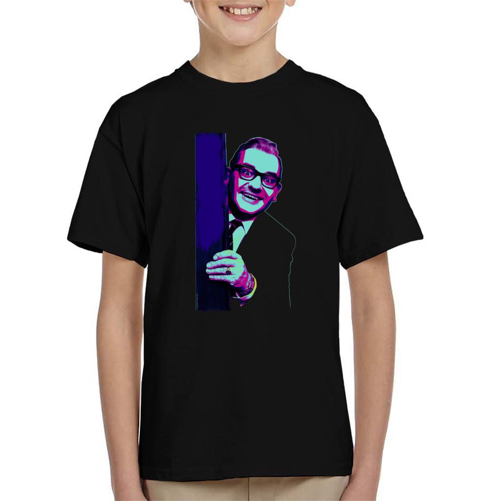 TV Times Ronnie Barker 1968 Pop Art Stylised Kids T-Shirt-ALL + EVERY