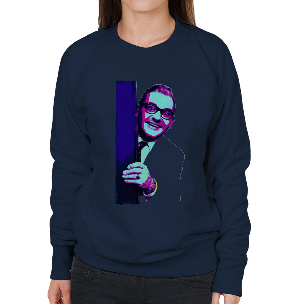 TV Times Ronnie Barker 1968 Pop Art Stylised Women's Sweatshirt-ALL + EVERY