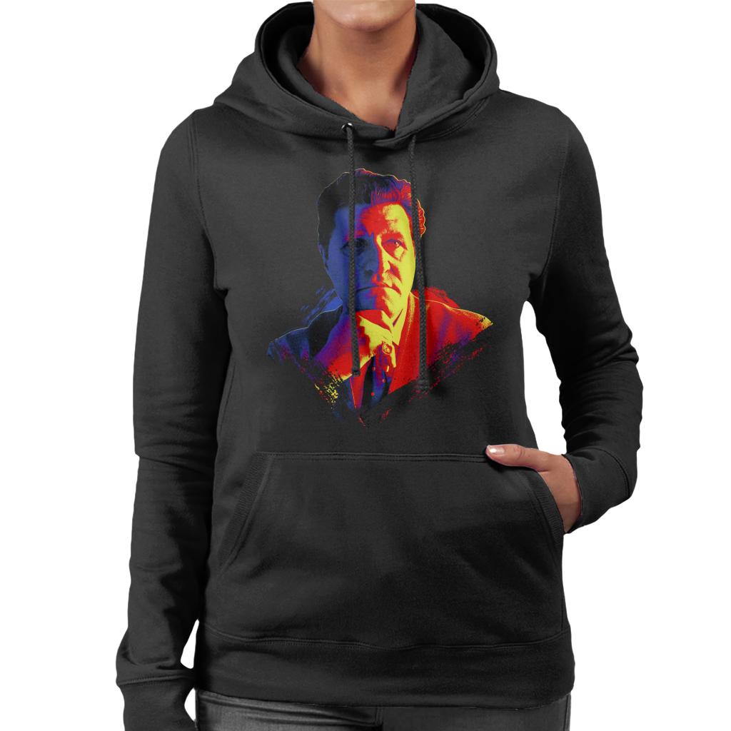 TV Times Tommy Cooper Portrait 1971 Pop Art Stylised Women's Hooded Sweatshirt-ALL + EVERY