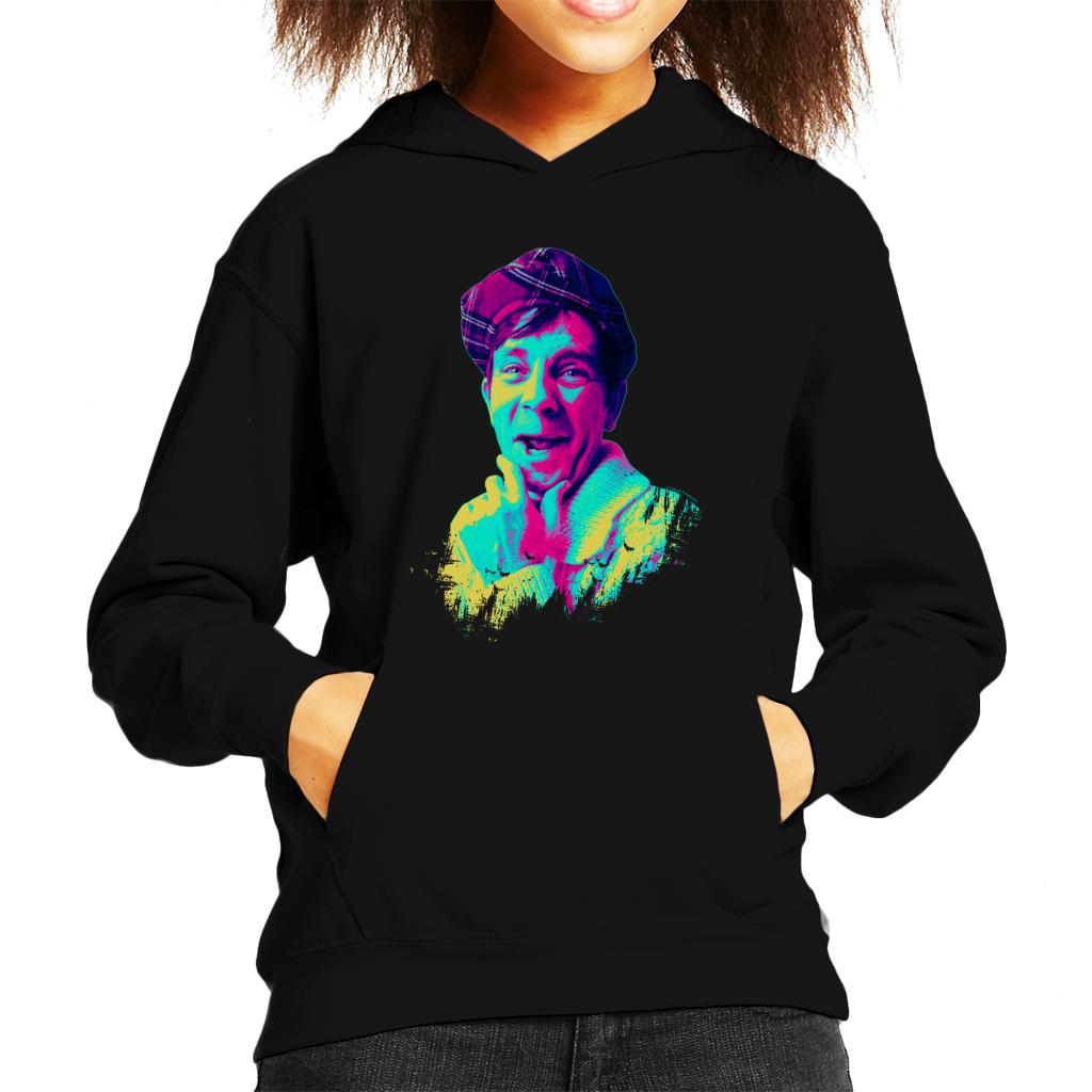 TV Times Norman Wisdom 1968 Pop Art Stylised Kids Hooded Sweatshirt-ALL + EVERY