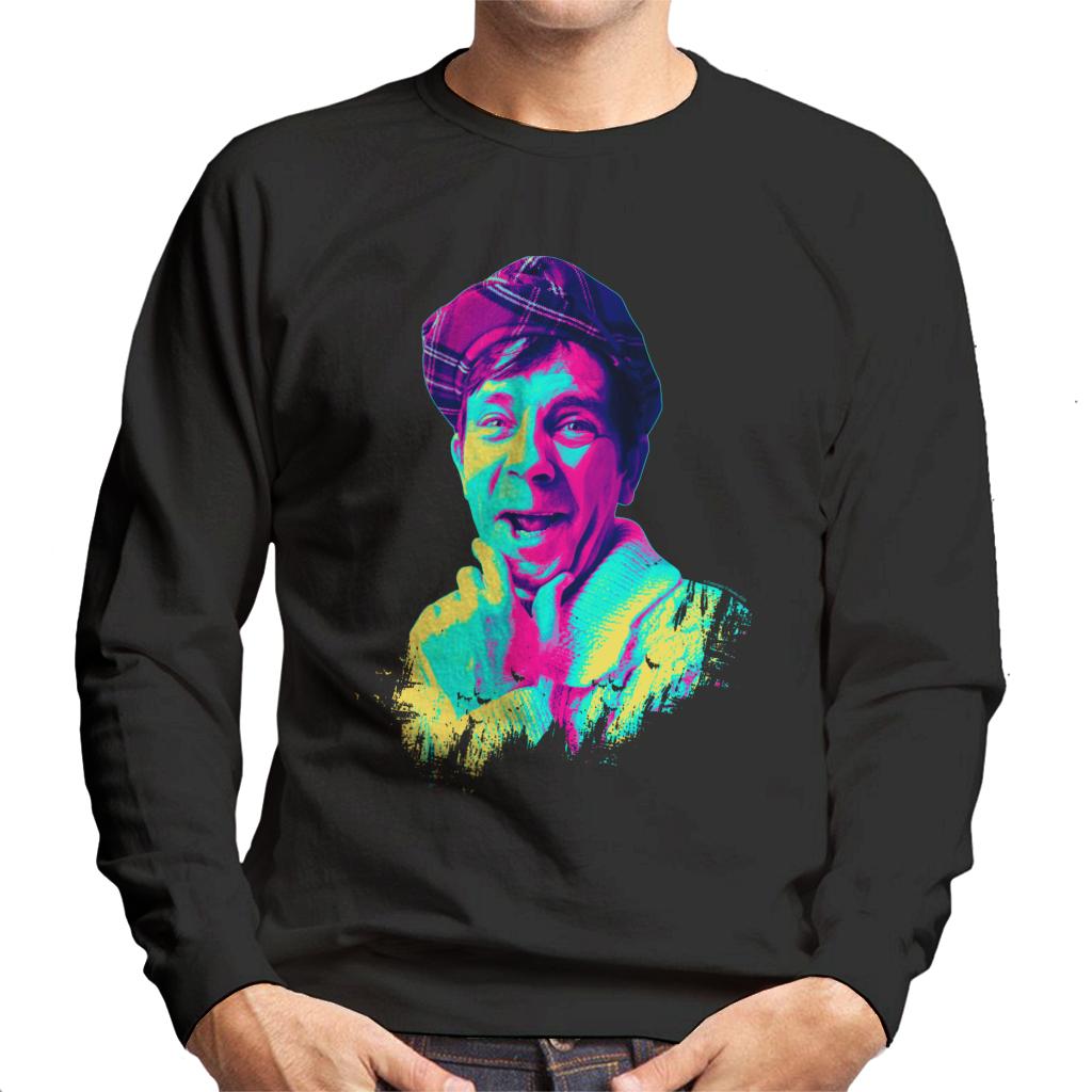 TV Times Norman Wisdom 1968 Pop Art Stylised Men's Sweatshirt-ALL + EVERY