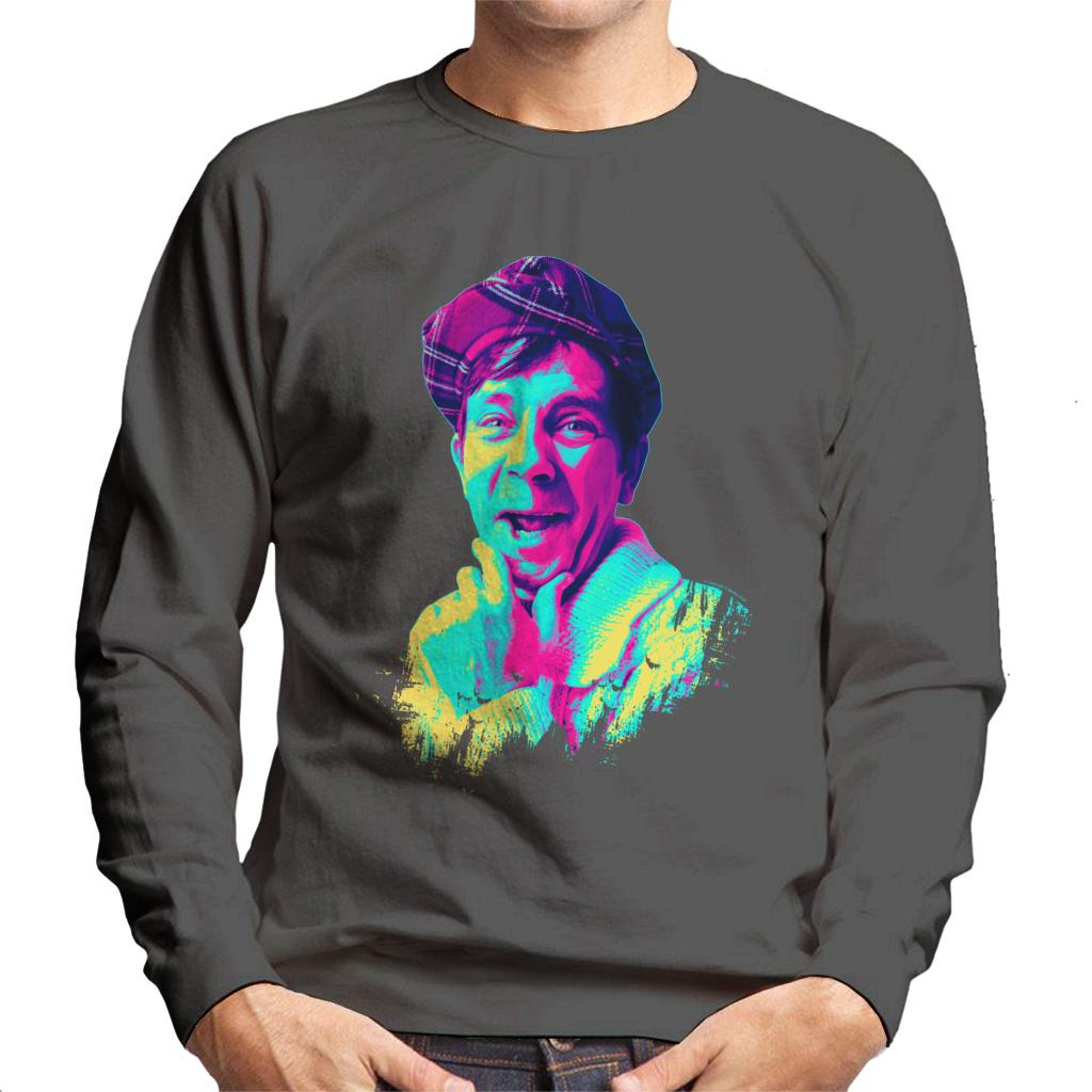 TV Times Norman Wisdom 1968 Pop Art Stylised Men's Sweatshirt-ALL + EVERY