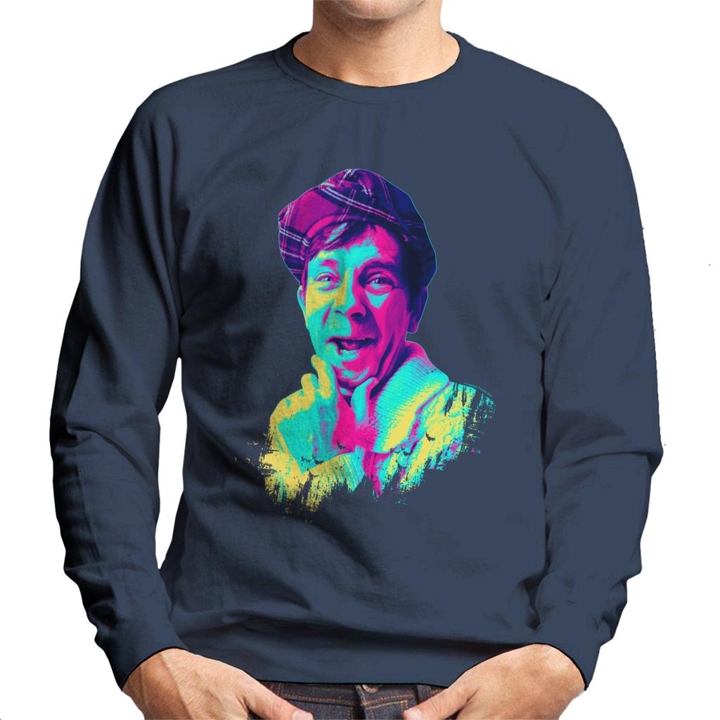 TV Times Norman Wisdom 1968 Pop Art Stylised Men's Sweatshirt-ALL + EVERY