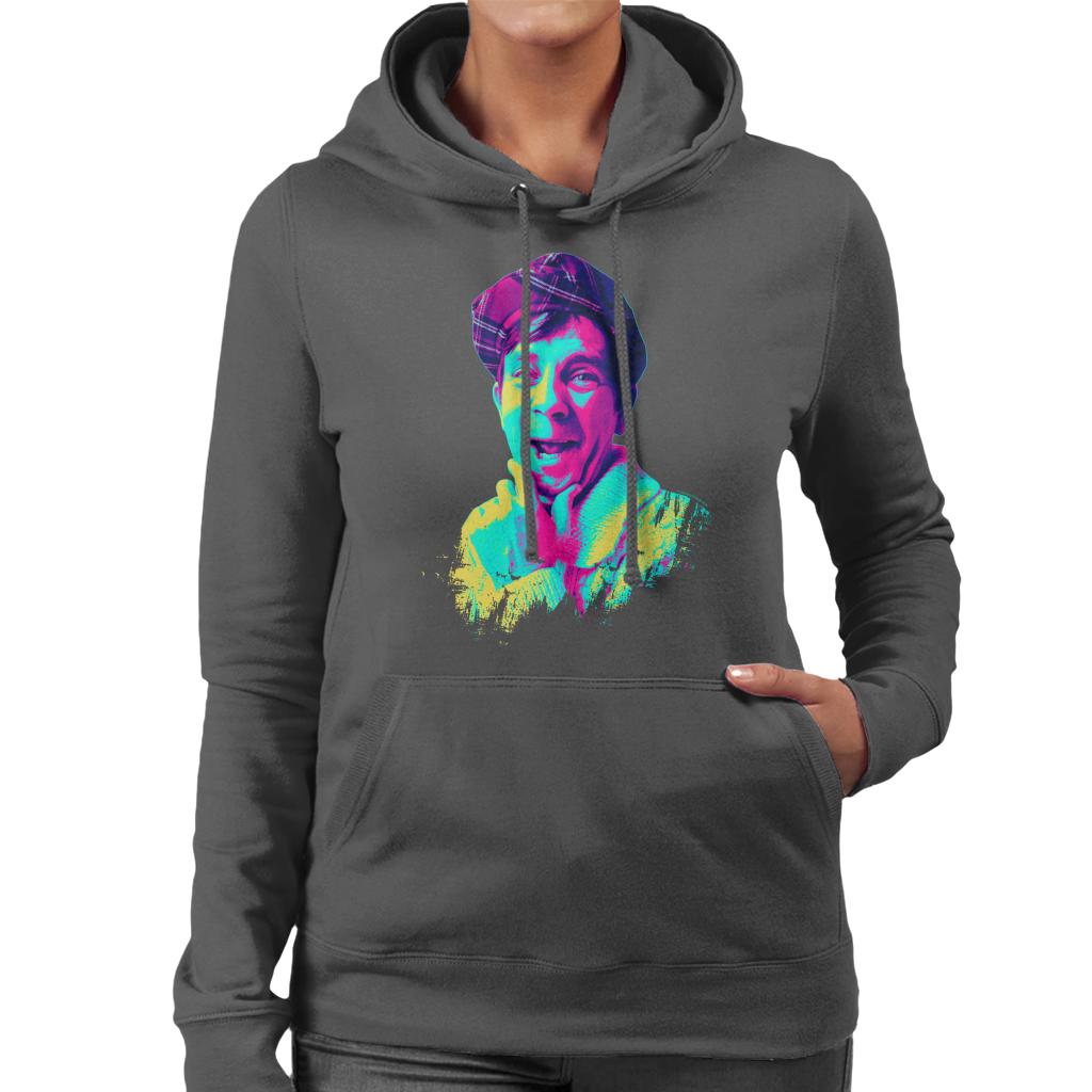 TV Times Norman Wisdom 1968 Pop Art Stylised Women's Hooded Sweatshirt-ALL + EVERY