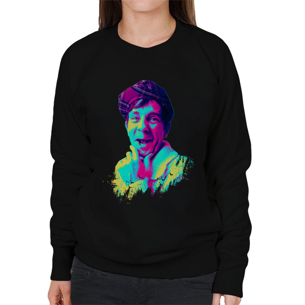 TV Times Norman Wisdom 1968 Pop Art Stylised Women's Sweatshirt-ALL + EVERY