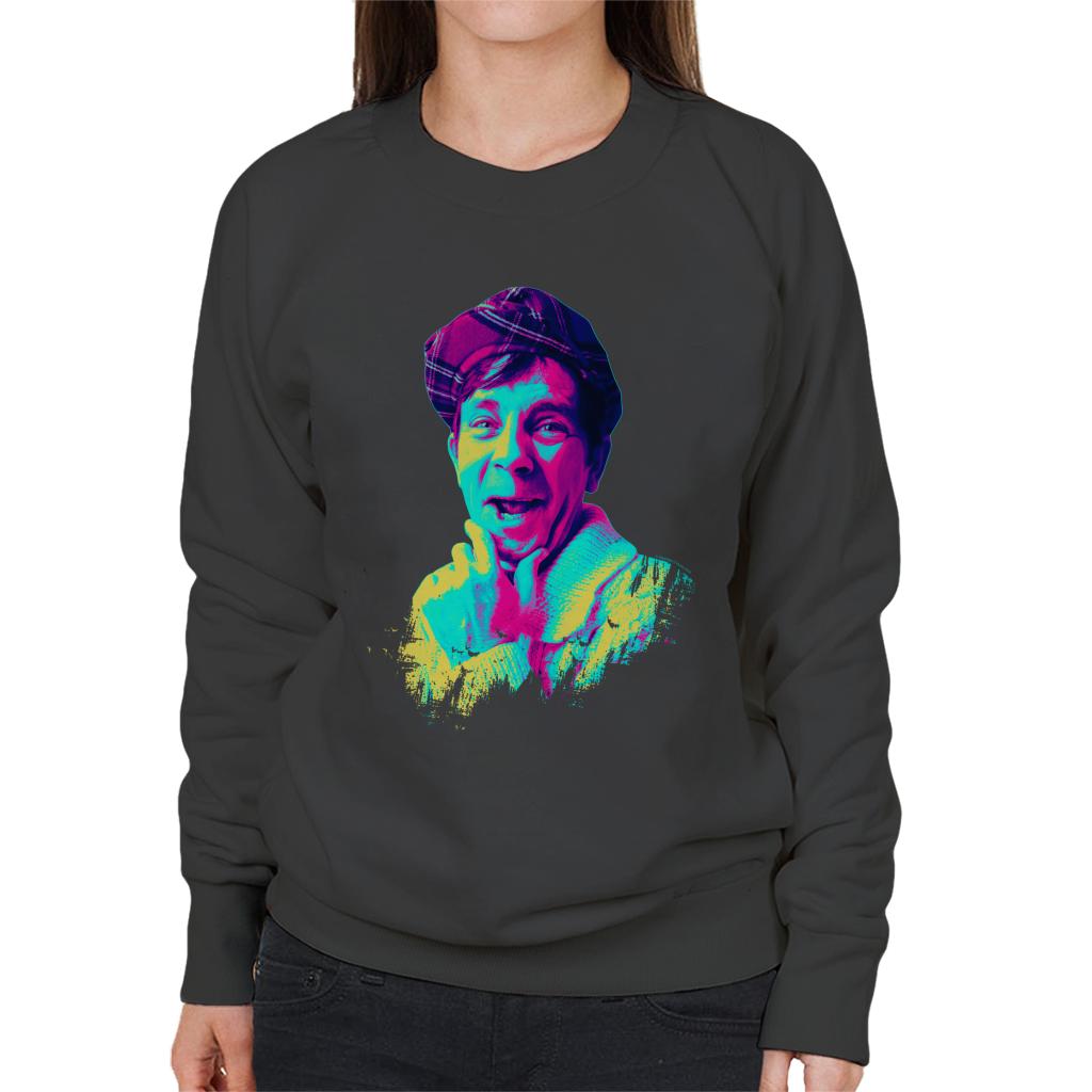 TV Times Norman Wisdom 1968 Pop Art Stylised Women's Sweatshirt-ALL + EVERY