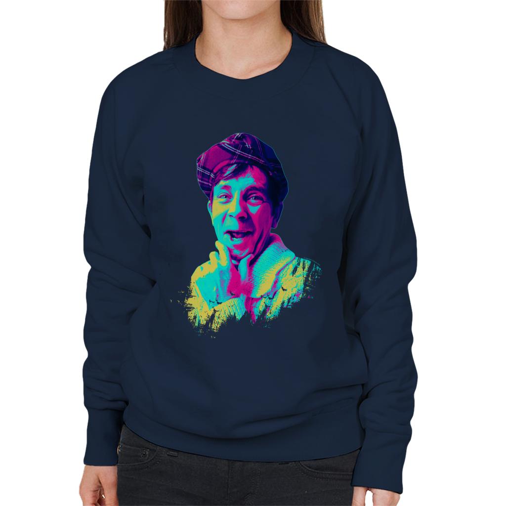 TV Times Norman Wisdom 1968 Pop Art Stylised Women's Sweatshirt-ALL + EVERY