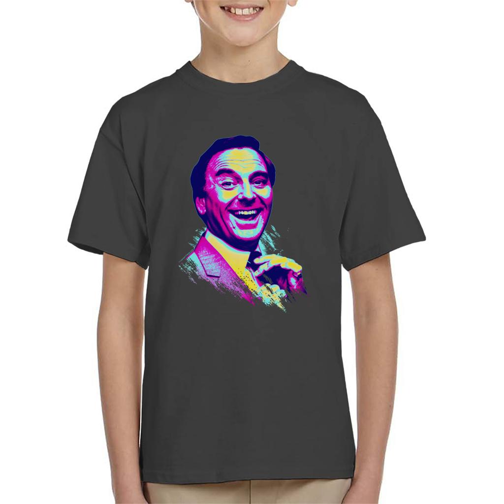 TV Times Bob Monkhouse 1982 Pop Art Stylised Kids T-Shirt-ALL + EVERY