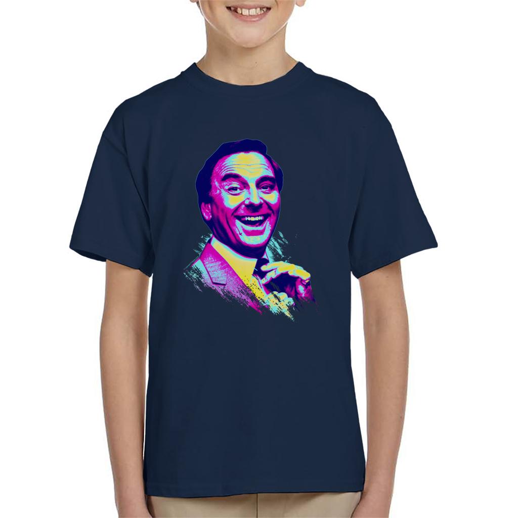 TV Times Bob Monkhouse 1982 Pop Art Stylised Kids T-Shirt-ALL + EVERY