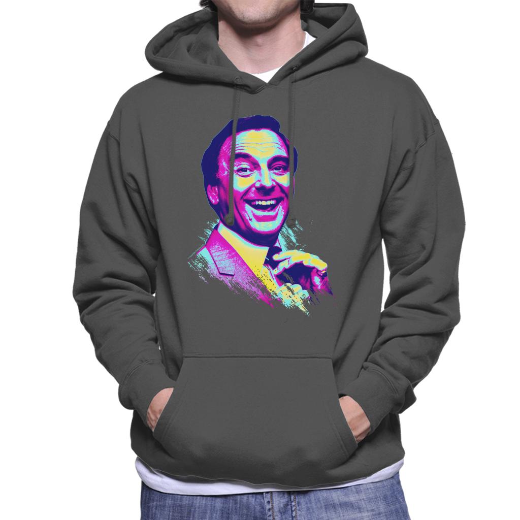 TV Times Bob Monkhouse 1982 Pop Art Stylised Men's Hooded Sweatshirt-ALL + EVERY