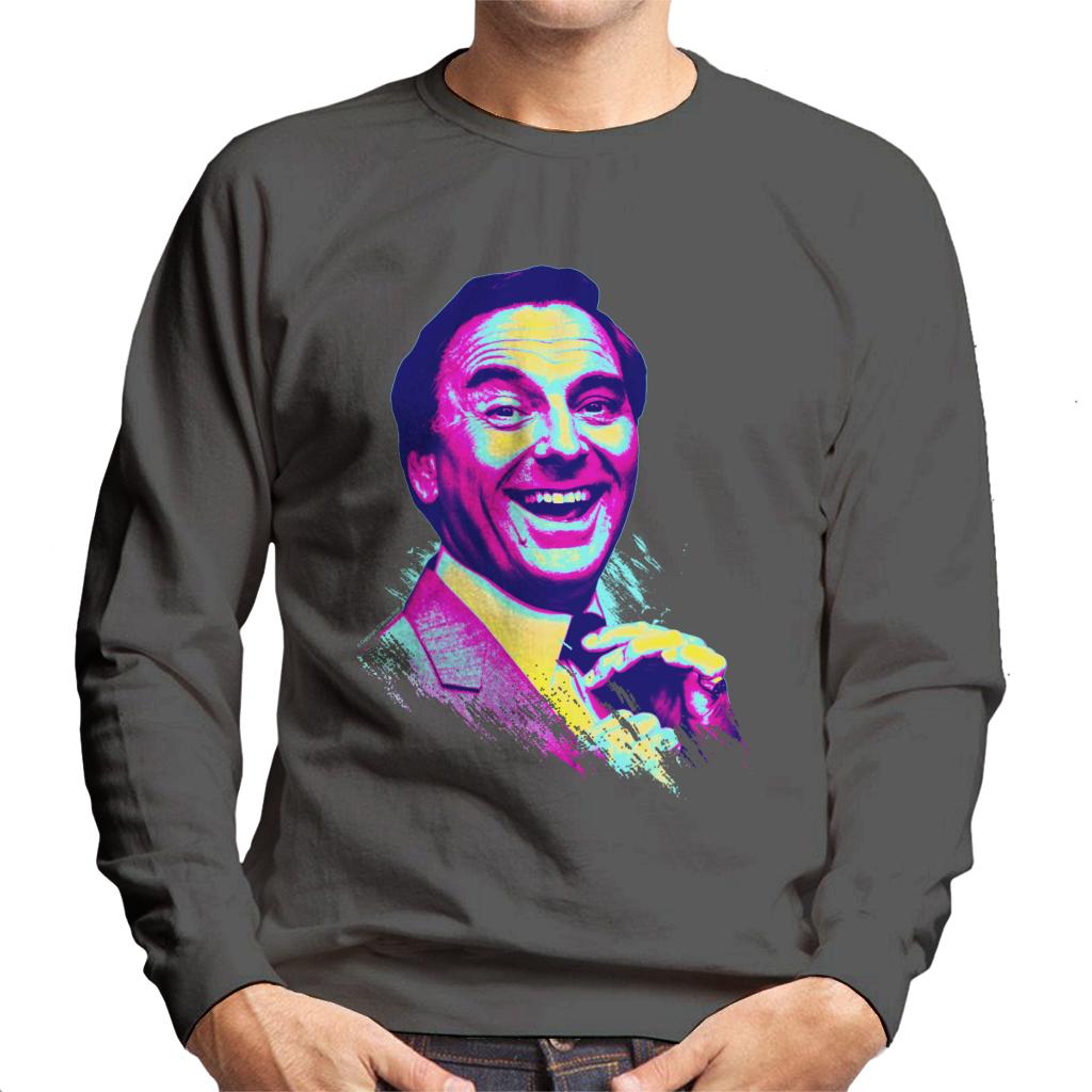 TV Times Bob Monkhouse 1982 Pop Art Stylised Men's Sweatshirt-ALL + EVERY