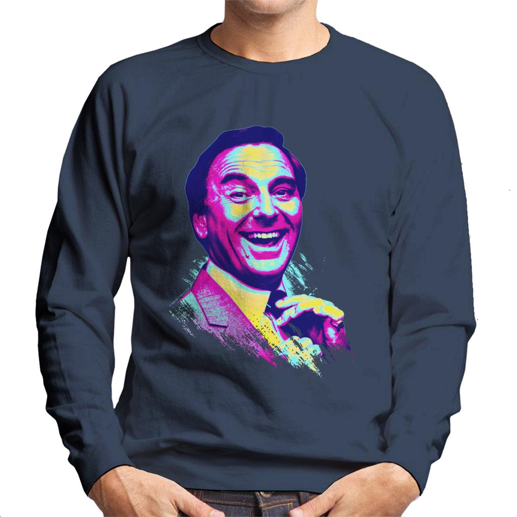 TV Times Bob Monkhouse 1982 Pop Art Stylised Men's Sweatshirt-ALL + EVERY