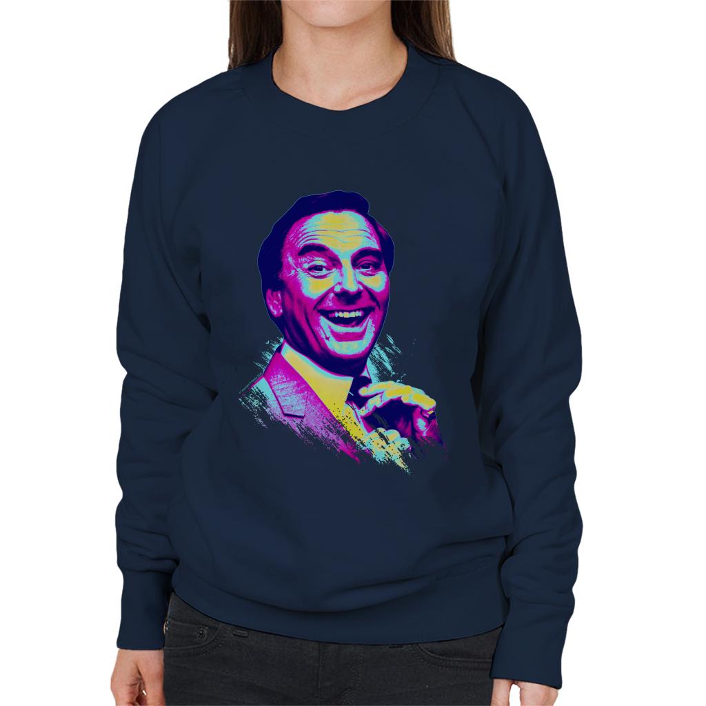 TV Times Bob Monkhouse 1982 Pop Art Stylised Women's Sweatshirt-ALL + EVERY