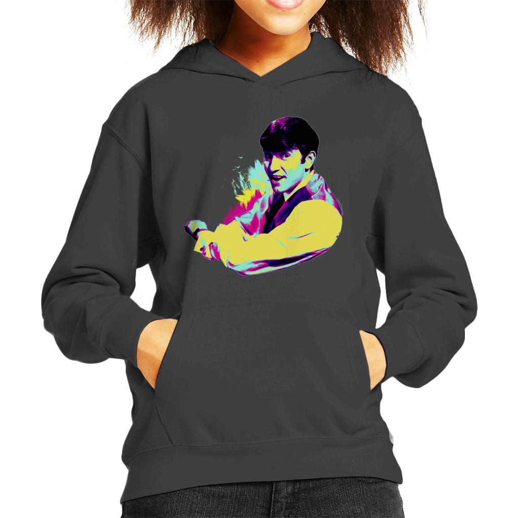 TV Times Jimmy Tarbuck 1964 Pop Art Stylised Kids Hooded Sweatshirt-ALL + EVERY