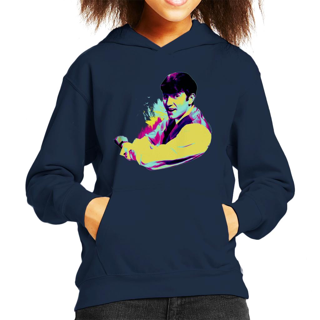 TV Times Jimmy Tarbuck 1964 Pop Art Stylised Kids Hooded Sweatshirt-ALL + EVERY