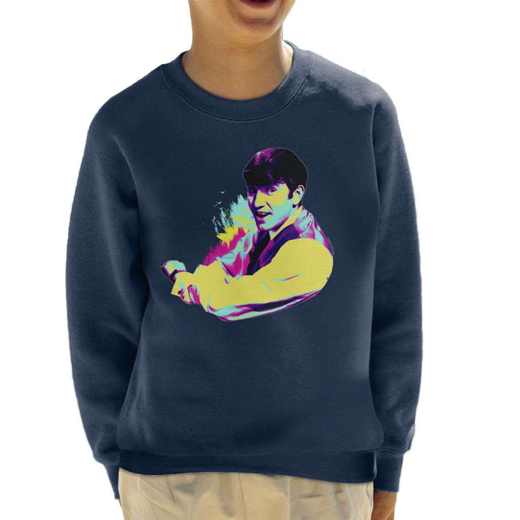 TV Times Jimmy Tarbuck 1964 Pop Art Stylised Kids Sweatshirt-ALL + EVERY