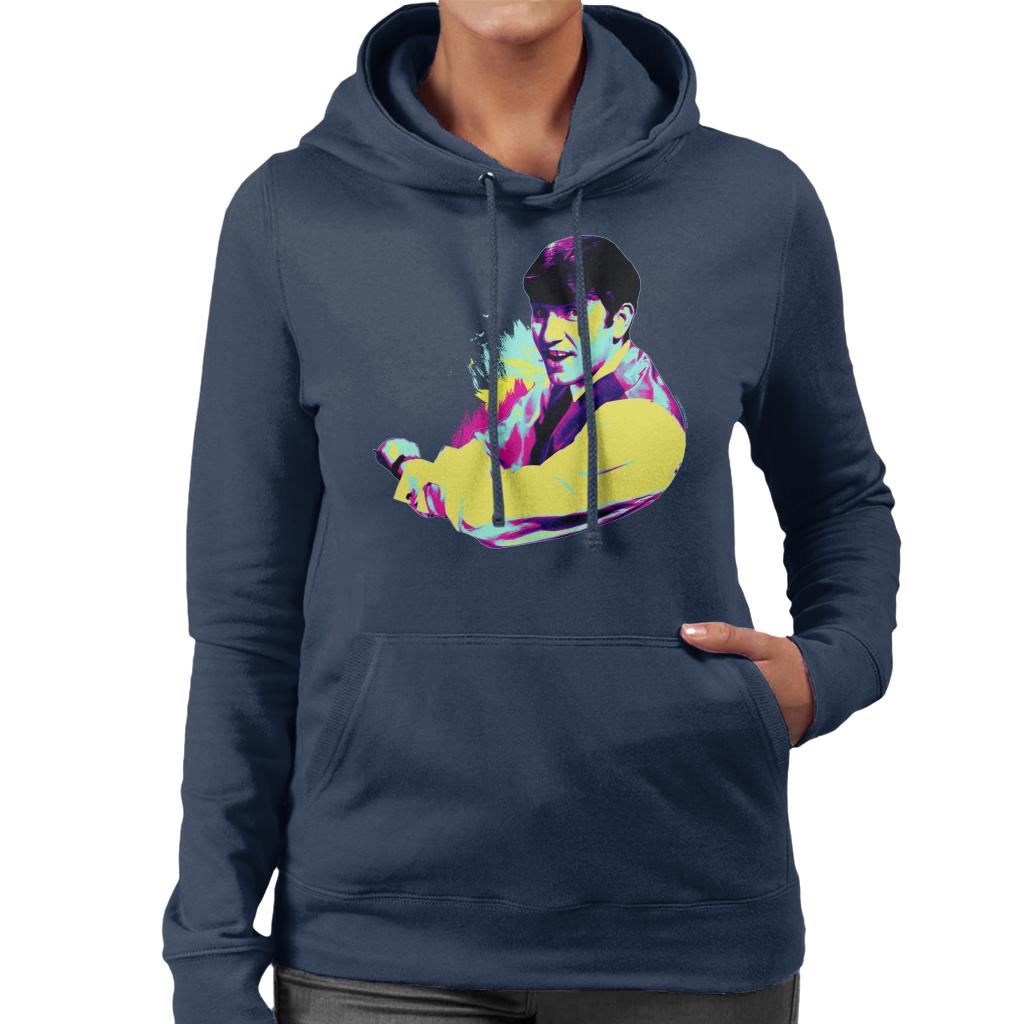 TV Times Jimmy Tarbuck 1964 Pop Art Stylised Women's Hooded Sweatshirt-ALL + EVERY