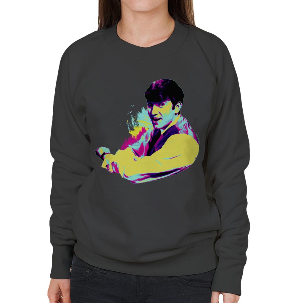 TV Times Jimmy Tarbuck 1964 Pop Art Stylised Women's Sweatshirt-ALL + EVERY