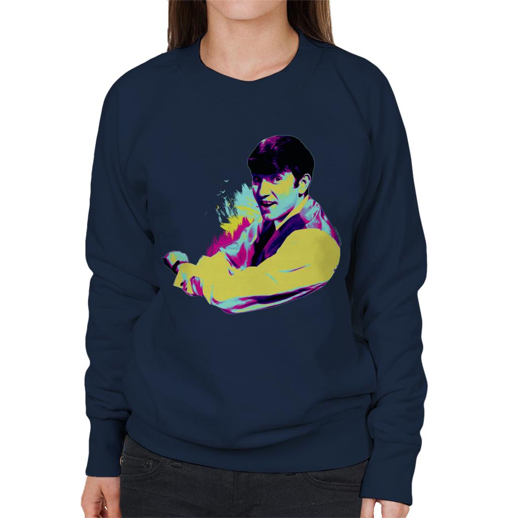 TV Times Jimmy Tarbuck 1964 Pop Art Stylised Women's Sweatshirt-ALL + EVERY