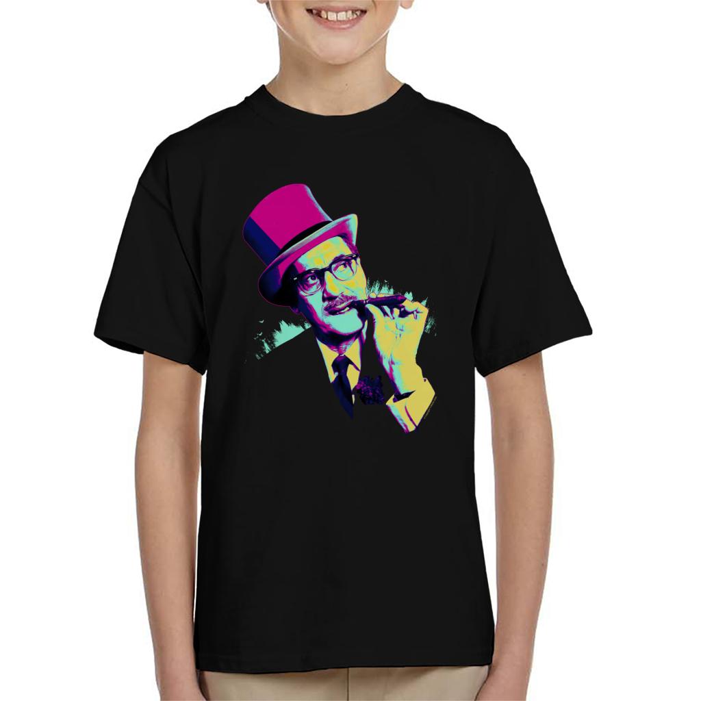 TV Times Groucho Marx 1967 Pop Art Stylised Kids T-Shirt-ALL + EVERY