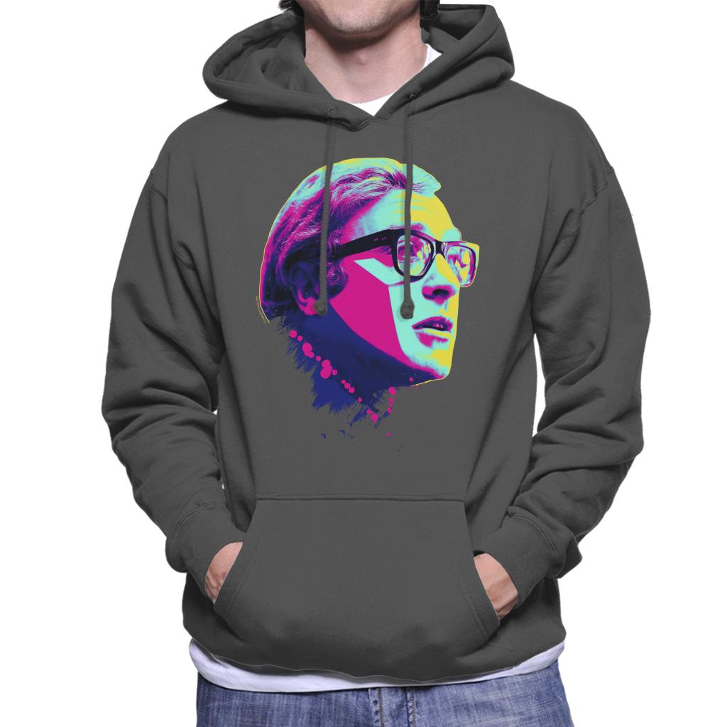 TV Times Michael Caine Billion Dollar Brain 1967 Pop Art Stylised Men's Hooded Sweatshirt-ALL + EVERY