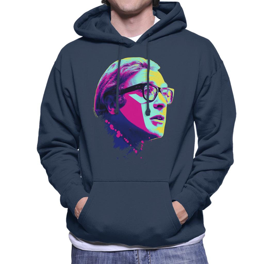 TV Times Michael Caine Billion Dollar Brain 1967 Pop Art Stylised Men's Hooded Sweatshirt-ALL + EVERY