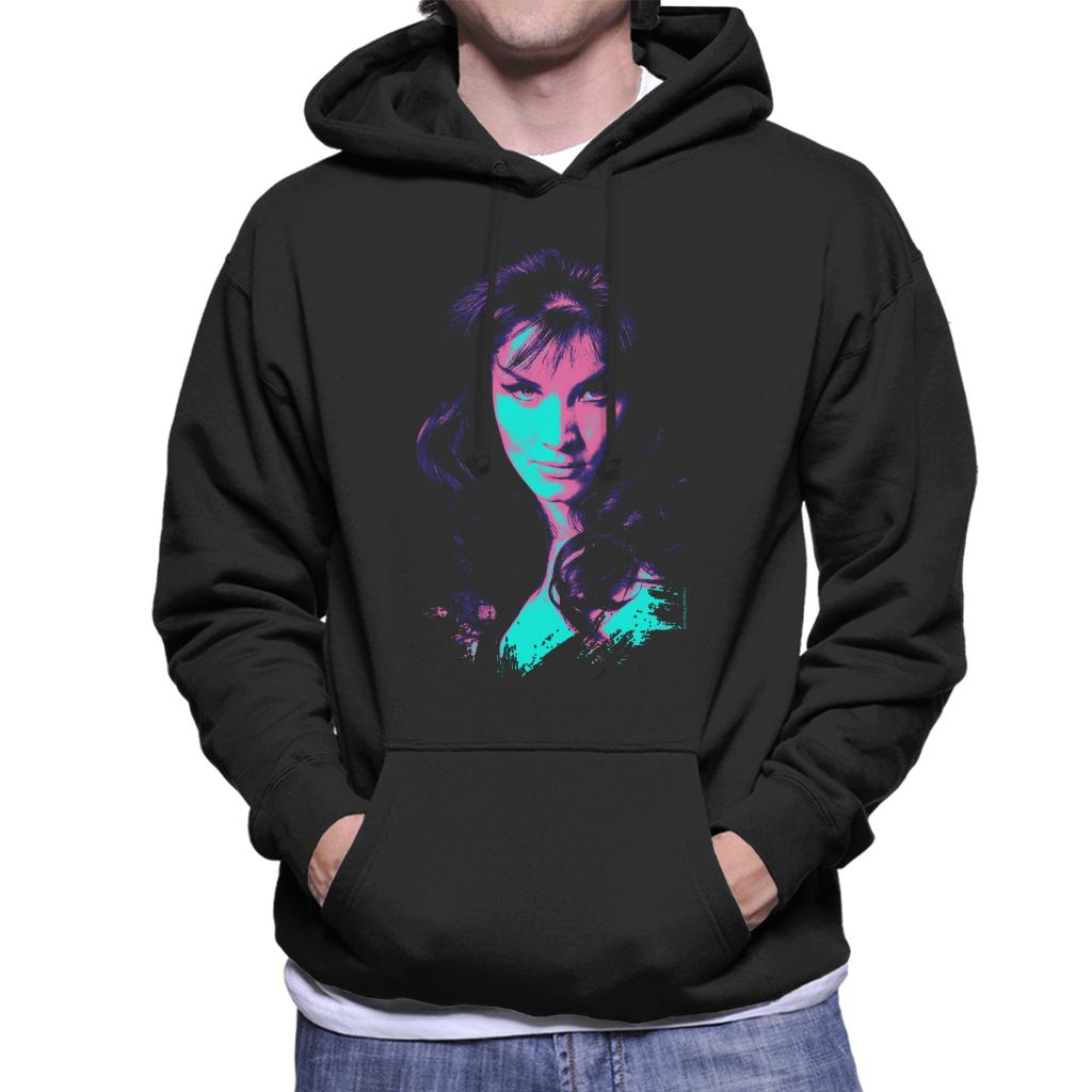 TV Times Kate O Mara Pop Art Stylised Men's Hooded Sweatshirt-ALL + EVERY