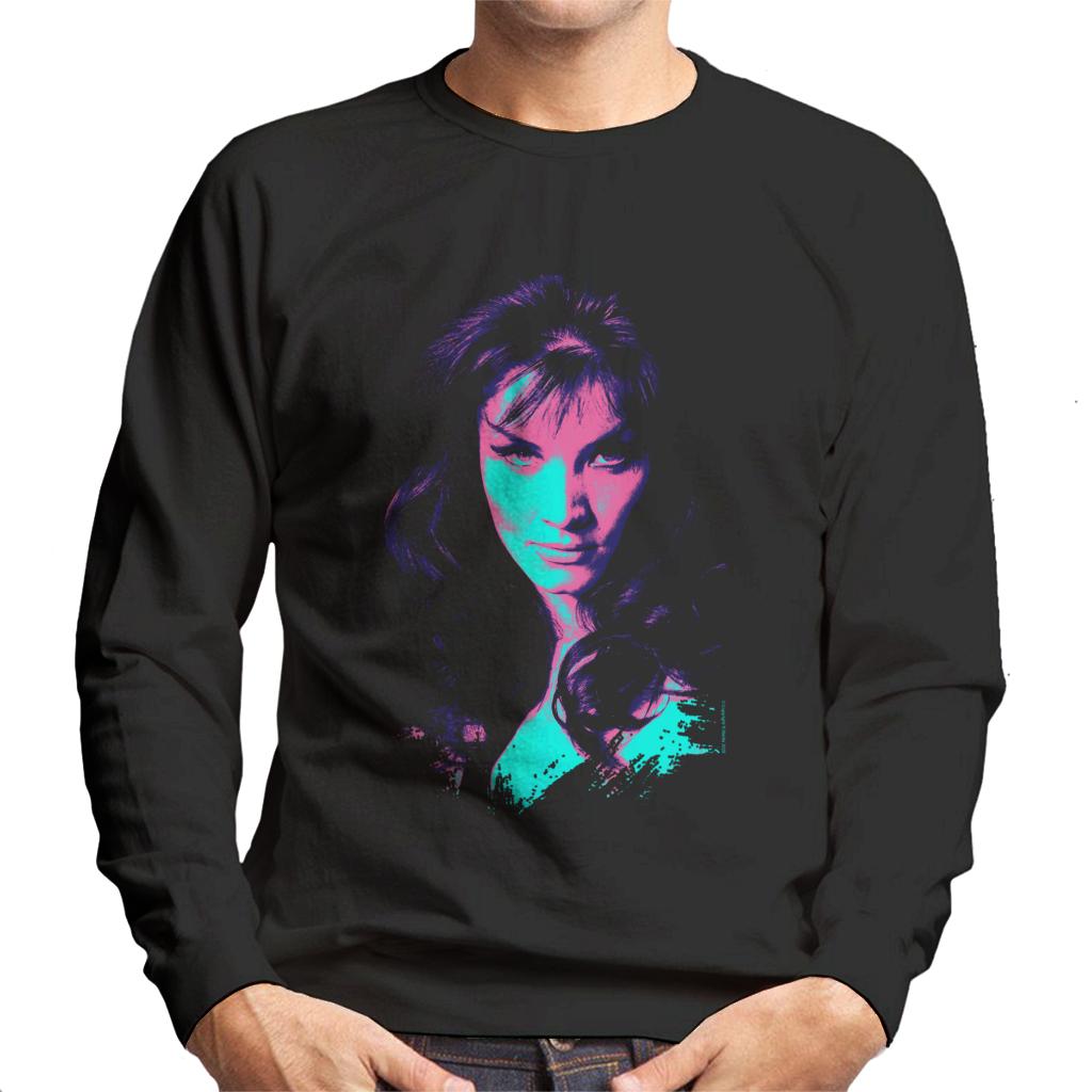 TV Times Kate O Mara Pop Art Stylised Men's Sweatshirt-ALL + EVERY