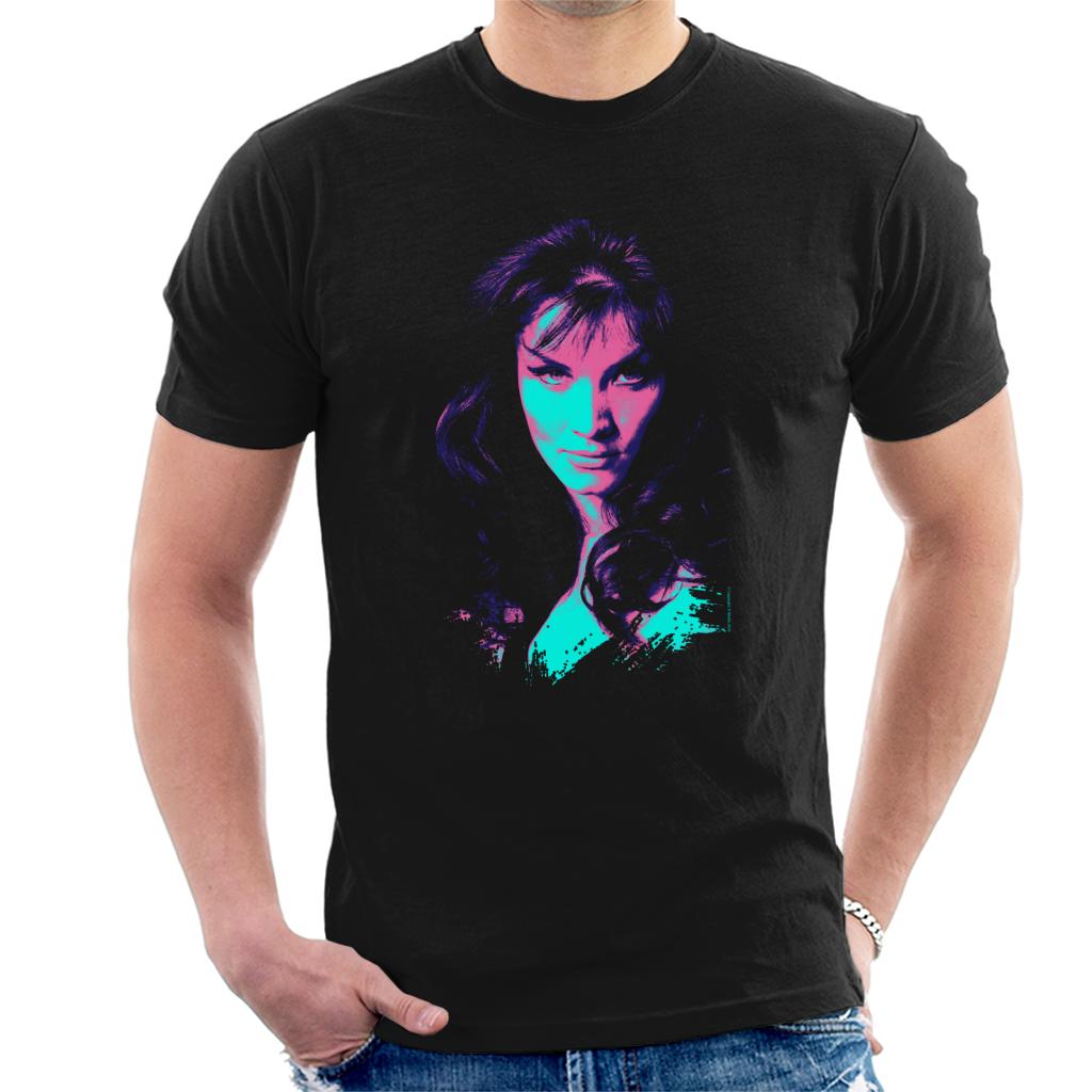 TV Times Kate O Mara Pop Art Stylised Men's T-Shirt-ALL + EVERY