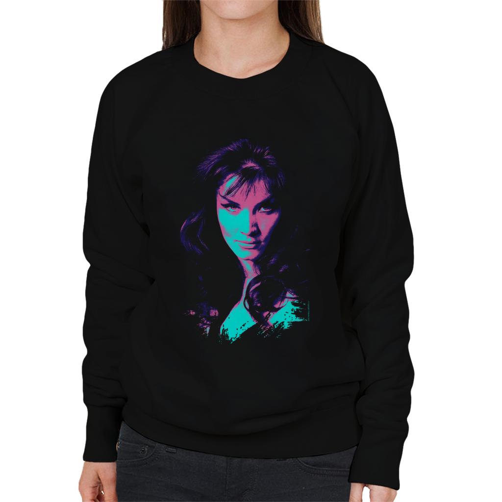 TV Times Kate O Mara Pop Art Stylised Women's Sweatshirt-ALL + EVERY