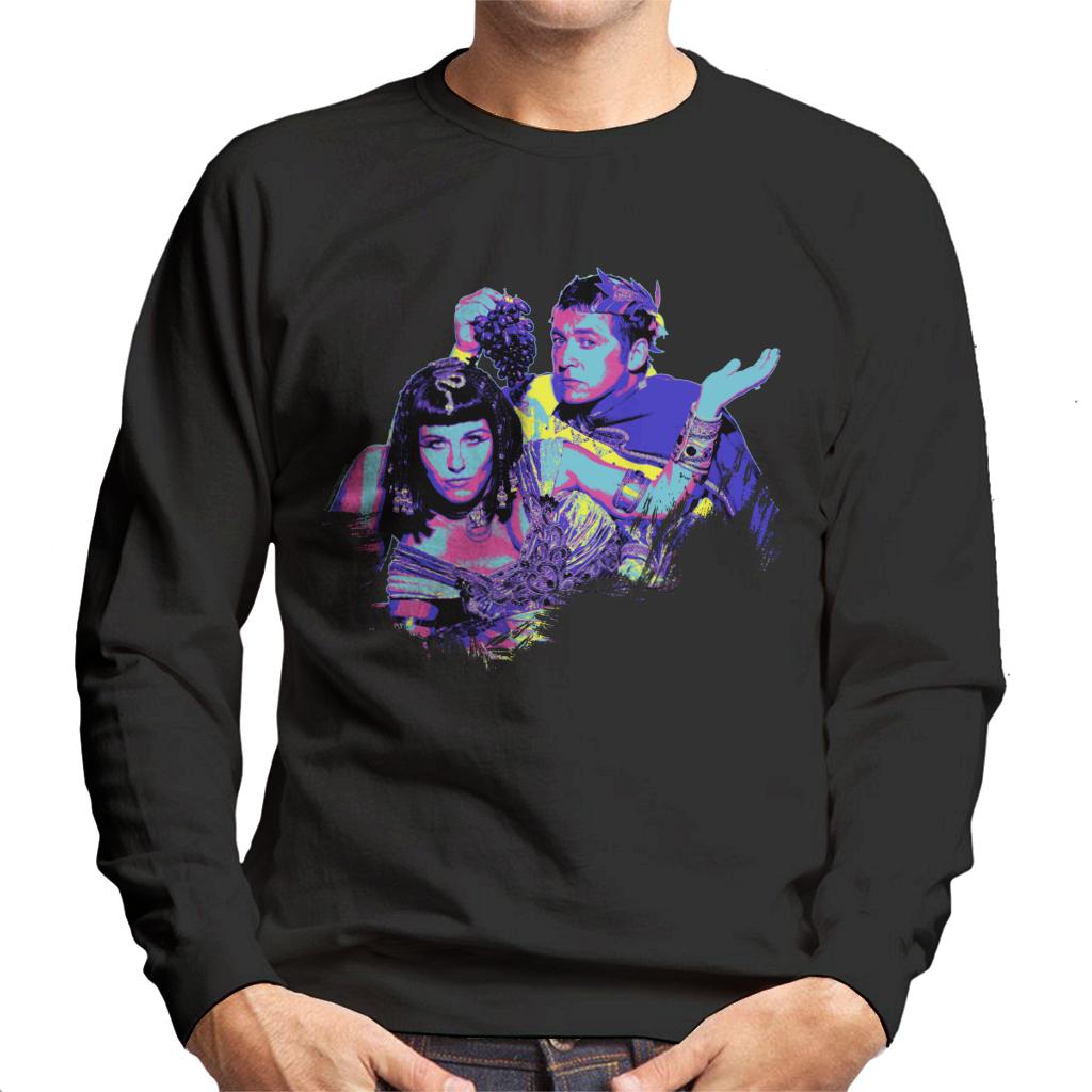 TV Times Kat And Alfie Eastenders Pop Art Stylised Men's Sweatshirt-ALL + EVERY