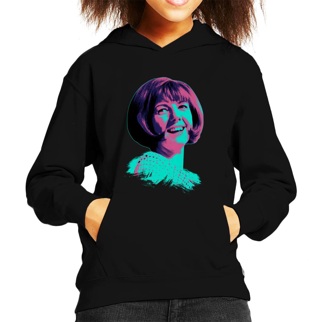 TV Times Cilla Black 1964 Pop Art Stylised Kids Hooded Sweatshirt-ALL + EVERY