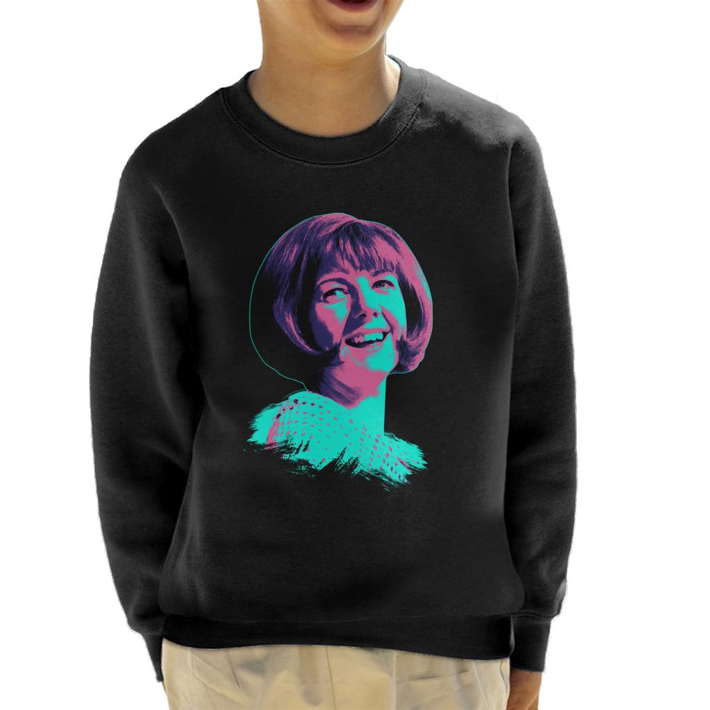 TV Times Cilla Black 1964 Pop Art Stylised Kids Sweatshirt-ALL + EVERY