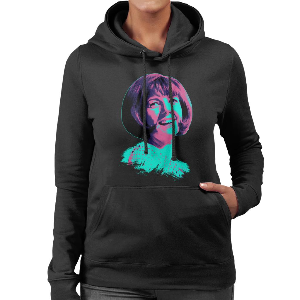 TV Times Cilla Black 1964 Pop Art Stylised Women's Hooded Sweatshirt-ALL + EVERY