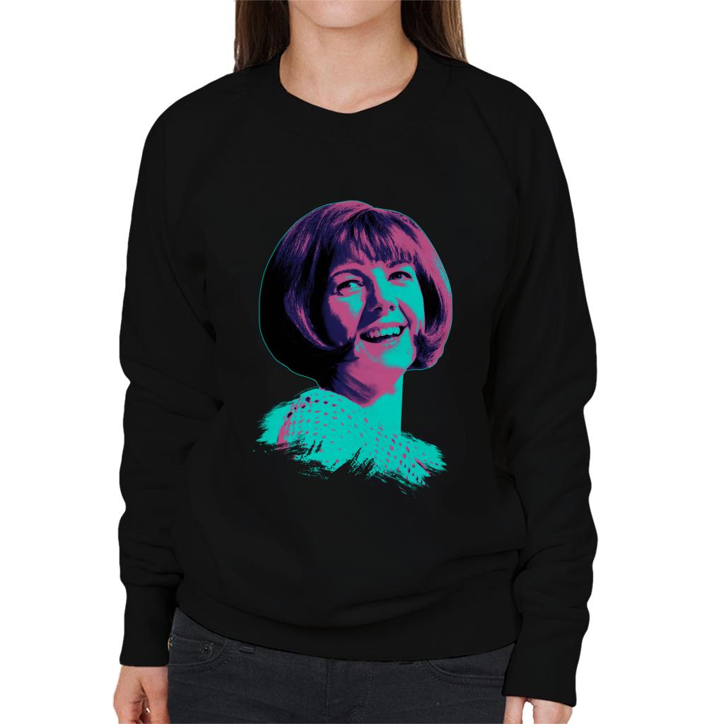 TV Times Cilla Black 1964 Pop Art Stylised Women's Sweatshirt-ALL + EVERY