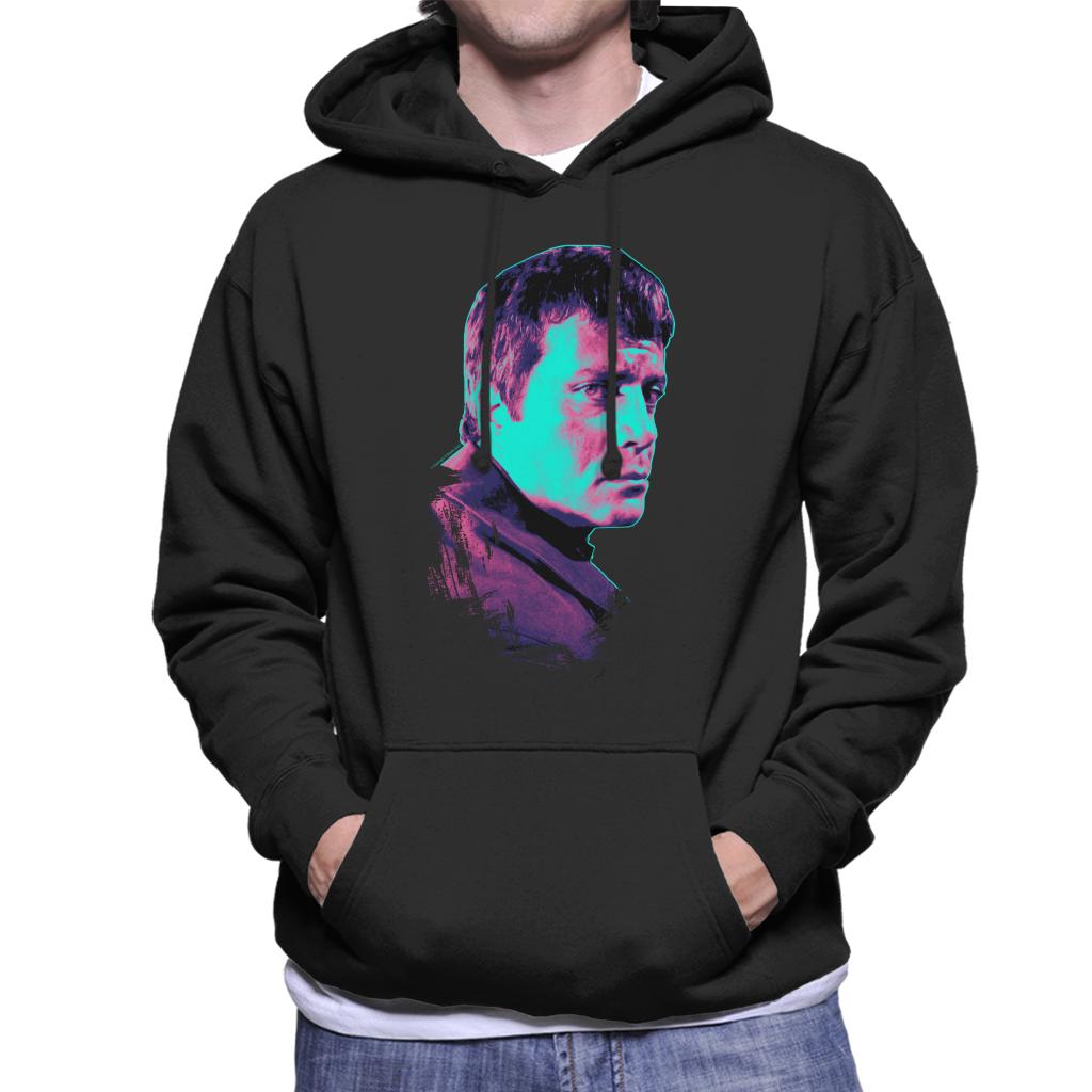 TV Times Oliver Reed 1971 Pop Art Stylised Men's Hooded Sweatshirt-ALL + EVERY