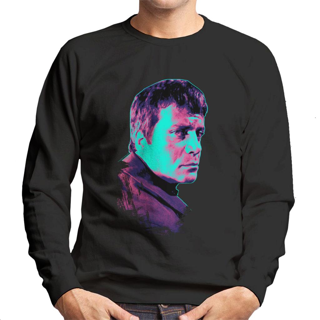 TV Times Oliver Reed 1971 Pop Art Stylised Men's Sweatshirt-ALL + EVERY