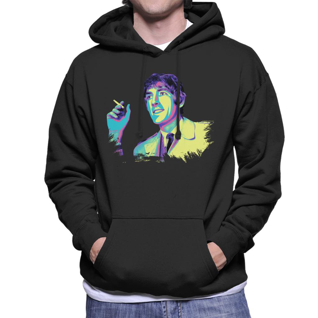 TV Times Peter Cook Pop Art Stylised Men's Hooded Sweatshirt-ALL + EVERY