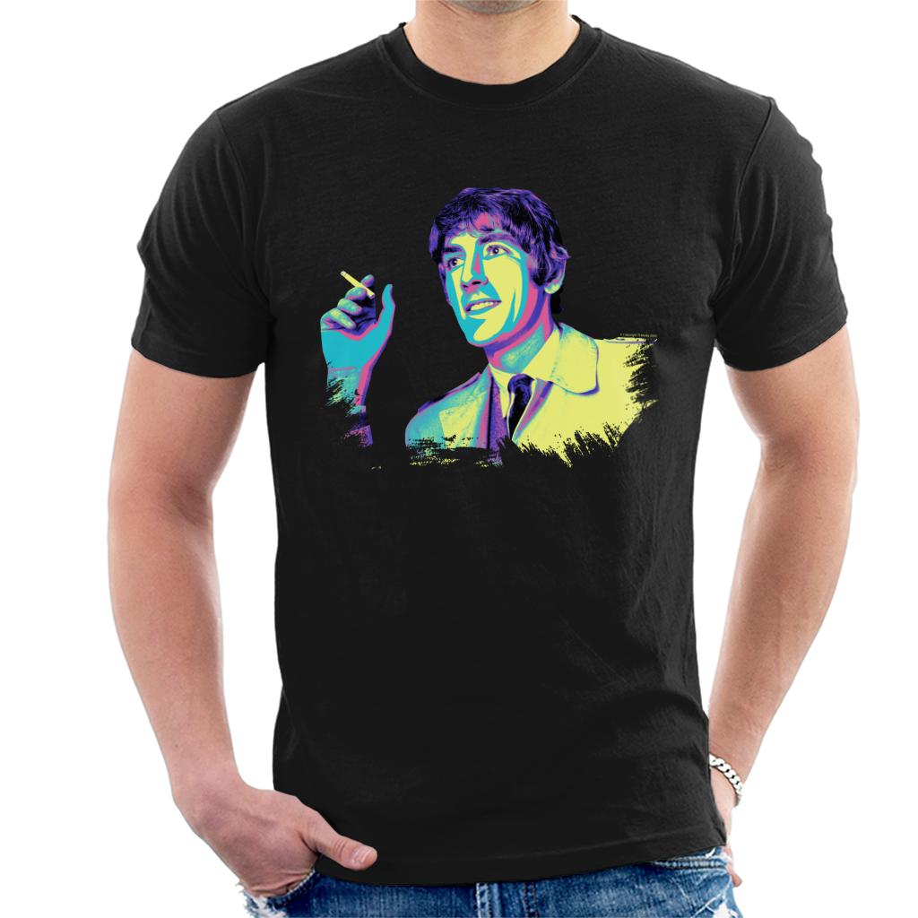 TV Times Peter Cook Pop Art Stylised Men's T-Shirt-ALL + EVERY